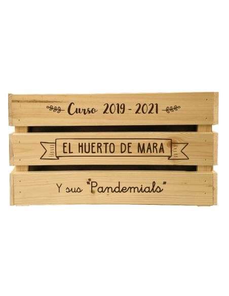 Caja de Madera Grande Personalizada