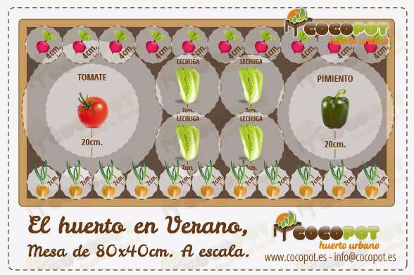 Esquema mesa de cultivo